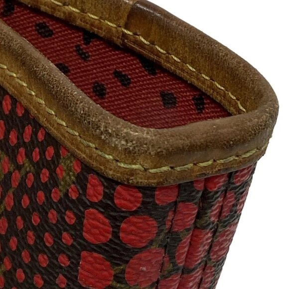 Auth LOUIS VUITTON Neverfull MM M40686 Rouge Louis Vuitton x Yayoi Kusama GI2132 - Picture 10 of 16